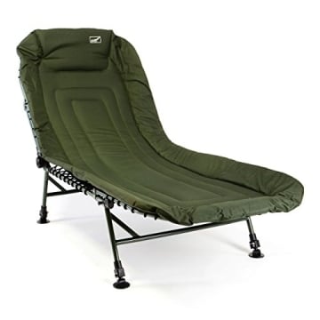 campingliege-karpfenliege-divero-gruen