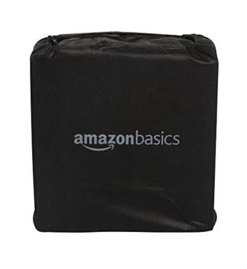 AmazonBasics - Premium-Luftmatratze mit Kissenauflage und integrierter Luftpumpe Doppel - Grau - 7