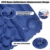 EZILIF Isomatte Selbstaufblasend Kompressionsdesign Camping Schlafmatte Outdoor Aufblasbar Isomatten Ultraleicht Luftmatratzen für Camping, Reise, Wandern, Schwimmbad - 2