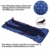 EZILIF Isomatte Selbstaufblasend Kompressionsdesign Camping Schlafmatte Outdoor Aufblasbar Isomatten Ultraleicht Luftmatratzen für Camping, Reise, Wandern, Schwimmbad - 3