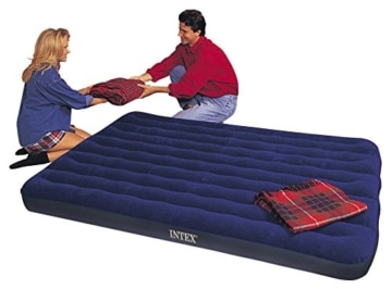 Intex Classic Downy Luftbett - Queen - 152 x 203 x 22 cm - Blau - 5