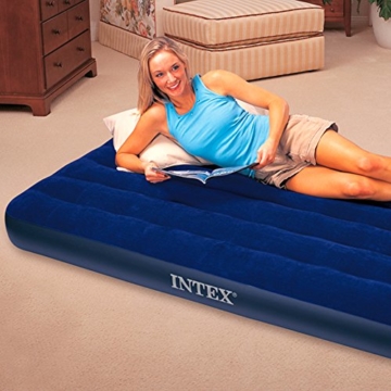 Intex Classic Downy Luftbett - Twin - 99 x 191 x 22 cm - Blau - 2