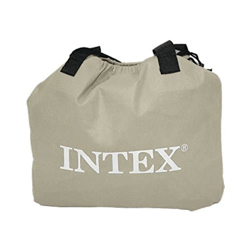Intex Deluxe Pillow Rest Raised Luftbett - Queen - 152 x 203 x 42 cm - Mit eingebaute elektrische Pumpe - 2