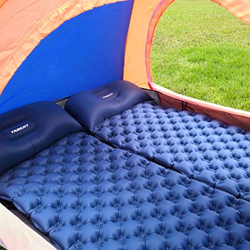 Tarent Isomatte/Aufblasbare Luftmatte Ultraleicht Kleines Packmaß, Camping Matratze und Isomatten, Schlafmatte für Outdoor, Reise, Strand - 6